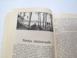 Työväen Kalenteri III (3.) 1910, sis. mm. seur. artikkelit; Kansikuvitus Sallinen, Kalenteritietoja, Markkinapäivät, Tietoja posti- ja rautatielähetyksistä,