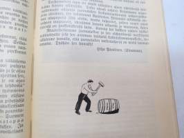 Työväen Kalenteri II (3.) 1909, sis. mm. seur. artikkelit / kuvat / mainokset; Kalenteritietoja, Markkinapäivät, Tietoja posti- ja rautatielähetyksistä,