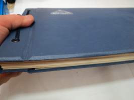 Sojuz Finskih bumasnih fabrik -paperi- ja kartonkinäytekirja 1945-1946 neuvostoliittolaisille ostajille (sotakorvaustavaraa) (Paperitehtaitten Yhdistys) tehtaat