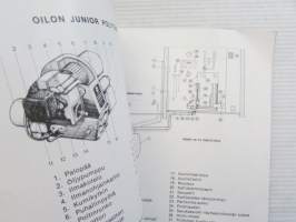 Oilon Junior kevytöljypolttimen huolto-ohjeet