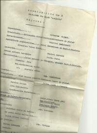 Asemies ilta nr 2 / 20.9.1942 &quot;Suojalla&quot;- ohjelma laulua, soittoa ja hauskoja juttuja