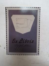 Yrjö Lehtinen Ex Libris -kirjanomistamerkki -book owner´s mark