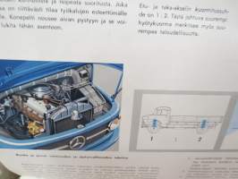 Mercedes-Benz LA / LAK / LAS 322 nelipyörävetoinen kuorma-auto -myyntiesite / brochure