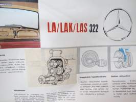 Mercedes-Benz LA / LAK / LAS 322 nelipyörävetoinen kuorma-auto -myyntiesite / brochure