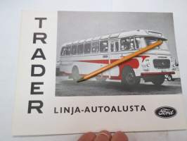 Ford Trader linja-autoalusta -myyntiesite / brochure