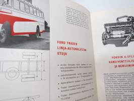 Ford Trader linja-autoalusta -myyntiesite / brochure