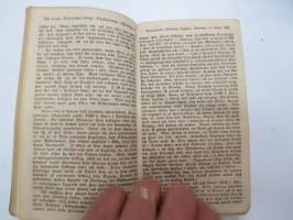 Försök till Lärobok i Gamla Historien för Lärdoms-Skolor 1847 / ...i Medeltidens historia 1841 / ... i Nyare Historien 1843 -yhteissidos -kirja kuulunut