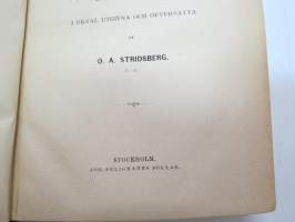 Dr. M. Luthers Bordssamtal eller Colloquia, kirja on kuulunut &quot;Mintu&quot; Brandtille - &quot;Till Mintu Brandt på hennes konfirmationsdag d, 17.11.1883 från Albert