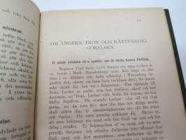 Dr. M. Luthers Bordssamtal eller Colloquia, kirja on kuulunut &quot;Mintu&quot; Brandtille - &quot;Till Mintu Brandt på hennes konfirmationsdag d, 17.11.1883 från Albert