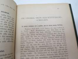 Dr. M. Luthers Bordssamtal eller Colloquia, kirja on kuulunut &quot;Mintu&quot; Brandtille - &quot;Till Mintu Brandt på hennes konfirmationsdag d, 17.11.1883 från Albert