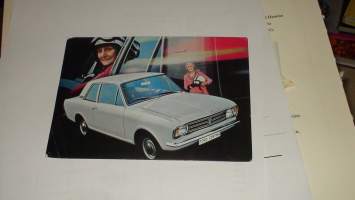 Radioamatööri kortti OH6AA  Ford Cortina 1960&#039;s aihe