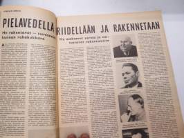 Viikko Sanomat 1960 nr 6, ilmestynyt 5.2.1960, sis. mm. seur. artikkelit / kuvat / mainokset; Kansikuva näyttelijä Michèle Morgan, Vitasol, Tokalon, Yrjö Niiniluoto