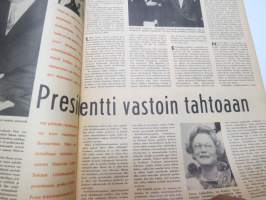 Viikko Sanomat 1960 nr 6, ilmestynyt 5.2.1960, sis. mm. seur. artikkelit / kuvat / mainokset; Kansikuva näyttelijä Michèle Morgan, Vitasol, Tokalon, Yrjö Niiniluoto