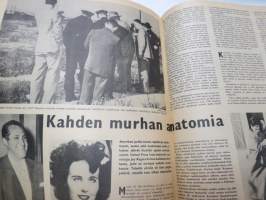 Viikko Sanomat 1960 nr 6, ilmestynyt 5.2.1960, sis. mm. seur. artikkelit / kuvat / mainokset; Kansikuva näyttelijä Michèle Morgan, Vitasol, Tokalon, Yrjö Niiniluoto