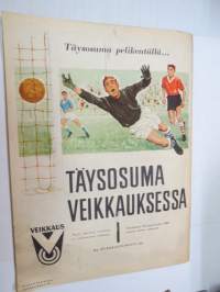 Viikko Sanomat 1960 nr 6, ilmestynyt 5.2.1960, sis. mm. seur. artikkelit / kuvat / mainokset; Kansikuva näyttelijä Michèle Morgan, Vitasol, Tokalon, Yrjö Niiniluoto