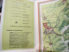 Der Harz -map / kartta