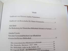 125 Jahre Deutsche Bibliothek Helsinki -saksalainen kirjasto 125 vuotta / library history