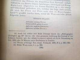 Zoologische Ergebnisse der Russischen Expedition nach Spitzbergen im Jahre 1899 - Collembola -tieteellisiä tuloksia venäläisen retkikunnan matkasta