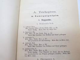 Verzeichniss der in Liv-, Est- und Kurland bisher aufgefundenen Neuropteren -verkkosiipisiä Baltiassa - Neuroptera of Baltic countries (Dorpat / Tartto 1880)