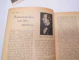 Spararen 1951 nr 4, Innehåller bl. a.; Pärmbild av Martta Wendelin, Fattigskolpojken som blev sagokung ( H.C. Andersen), Bombo och Bimbi - två malajbjörnar på