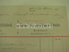 Åbo Aktie Asfaltfabrik 1897 -asiakirja