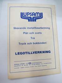 Märsrutan  - Bulletin för Svenska sektionen A.I.C.H, nr 5 augusti 1980 februari -Kap Hornin kiertäjien ruotsin alajaoston lehti / magazine for the Kap Horn