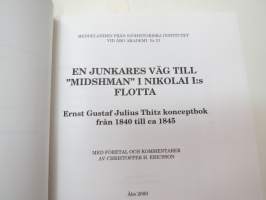 En junkares väg till &quot;midshman&quot; i Nikolai I:s flotta - Ernst Gustaf Julius Thitz konceptbok från 1840 till ca 1845 -sailor´s career