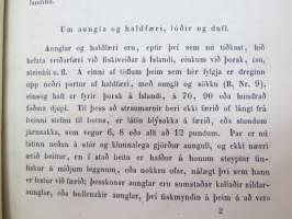 Litil Fiskibok, med uppdrattum og utskyringum, handa fiskimönnum á Islandi - Samin eptir fiskiveidabokum W. Heins af Joni Sigurdssyni. -erittäin harvinainen