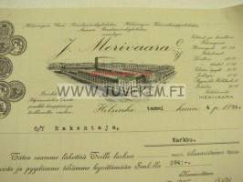 J. Merivaara Oy, Helsinki 4.1.1924 -asiakirja