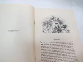 Volkskunde - Dem Atlas der deutschen Volkskunde zum Geleit -saksalisen kansatieteen / folkloristiikan alan kirja, jossa käydään läpi saksalaisuuden perusasioita