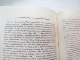 Yksipuolinen koiraiden verottaminen tuhoisa riistakannan kehitykselle, eripainos Suomen Riista 1951 nr 6 -hunting rresearch, offprint