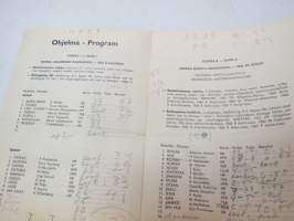Helsingin mestaruuskilpailut esteratsastuksessa / Helsingfors mästerskapstävlingar i banhoppning - Ruskeasuon Ratsastushallissa 10.11.1968 -Helsinki horse riding