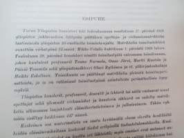 Turun Yliopiston opettajat ja virkamiehet 1920-69 -Turku university teachers and officials