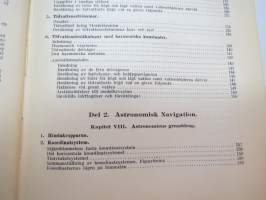 Lärobok i navigation för Flottans undervisningsanstalter och navigationsskolorna -navigation book for martime schools