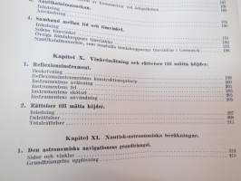 Lärobok i navigation för Flottans undervisningsanstalter och navigationsskolorna -navigation book for martime schools