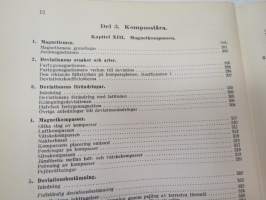 Lärobok i navigation för Flottans undervisningsanstalter och navigationsskolorna -navigation book for martime schools