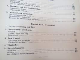 Lärobok i navigation för Flottans undervisningsanstalter och navigationsskolorna -navigation book for martime schools