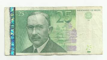 Eesti / Viro  25 krooni 2002 seteli