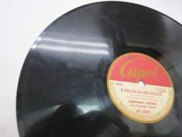 Cupol FC-2025 Harmony Sisters - En stjärna föll / Kärlekskarusellen -savikiekkoäänilevy - 78 rpm record