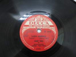 Decca SD 5055 Henry Theel - Bella Bella Marie / Laulu Annikille -savikiekkoäänilevy - 78 rpm record