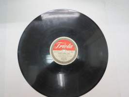 Triola T 4263 Olavi Virta - Zambesi foksi / Janne parka foksi -savikiekkoäänilevy, 78 rpm