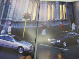 Mercedes-Benz CLK 1997 -myyntiesite -brochure