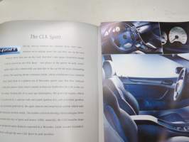 Mercedes-Benz CLK 1997 -myyntiesite -brochure