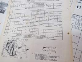 Blaupunkt-Autoradio Technische Daten und Funktionsbeschreibung... / Technical Data and Description - alkuperäisiä tehtaan asennusohjeita ja teknisiä tietoja