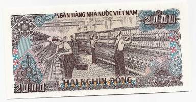 Vietnam 2 000  Dong 1988 -  seteli