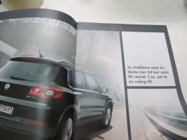 Volkswagen Tiguan 2008 -myyntiesite / brochure