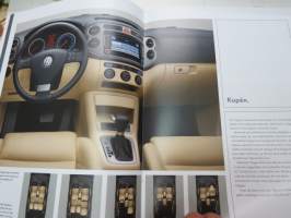Volkswagen Tiguan 2008 -myyntiesite / brochure