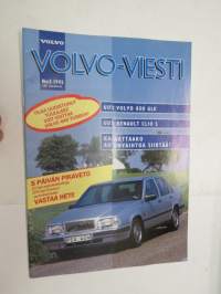 Volvo-Viesti 1992 nr 3 -asiakaslehti