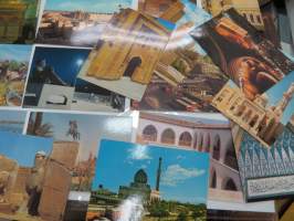 Irak - Baghdad ym. postikortteja 39 kpl 1970-luvulta -postcards from Iraq
