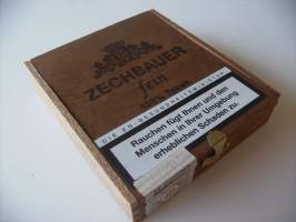 Zecbauer fein 100 % Taback - sikarilaatikko puuta , koko 11x10x2 cm